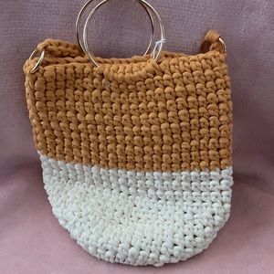 crochet hand made bag